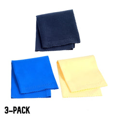 Music Nomad Soft Microfiber Sude Polishing Cloth 3-Pack MN203 - GuitarPusher