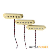 Montances Calibrated SSS Vintage Tweed Stratocaster Pickup Set - Cream