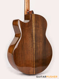 Maestro Custom Series Raffles-OV CSB All-Solid Wood Sitka Spruce/African Ovangkol Acoustic Guitar