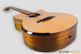 Maestro Custom Series Raffles-OV CSB All-Solid Wood Sitka Spruce/African Ovangkol Acoustic Guitar