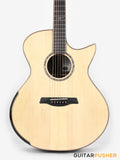 Maestro Custom Series Singa-IR CSB A All-Solid Wood Adirondack Spruce/Indian Rosewood Acoustic Guitar