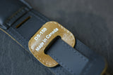 Duesenberg Guitars Custom Leather Strap (Cognac on Black)