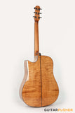 Maestro Original Series Rosetta-FM CSB C All-Solid Wood Western Red Cedar/Flamed Maple Acoustic Guitar