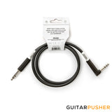 MXR TRS Stereo Cable 3ft Straight to Right Angle DCIST03R