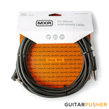MXR TRS Stereo Cable 20ft Straight to Right Angle DCIST20R