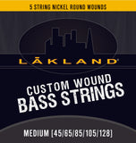 Lakland Custom Wound 5-String Nickel Bass Strings
