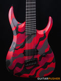 Ormsby RUN 13 - DC GTR Artist Series Dino Cazares Signature 7-String Multiscale Electric Guitar Blood Camo