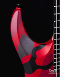 Ormsby RUN 13 - DC GTR Artist Series Dino Cazares Signature 6-String Multiscale Electric Guitar Blood Camo