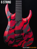 Ormsby RUN 13 - DC GTR Artist Series Dino Cazares Signature 6-String Multiscale Electric Guitar Blood Camo