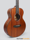 Phoebus Baby-N GS-E v3 All Mahogany GS Mini (3rd Gen.) Travel Acoustic-Electric Guitar w/ Gig Bag - LEFT HAND