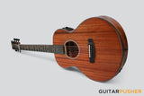 Phoebus Baby-N GS-E v3 All Mahogany GS Mini (3rd Gen.) Travel Acoustic-Electric Guitar w/ Gig Bag - LEFT HAND