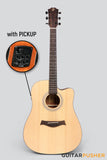 Phoebus Progeny PG-15ce Dreadnought Acoustic-Electric Guitar w/ Gig Bag