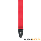 Perri's Leather Poly Pro 2" Guitar Strap w/ Black Fabric Ends