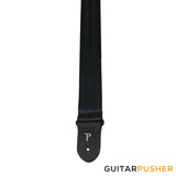 Perri's Leather 2" Seatbelt Webbing Guitar Strap w/ Genuine Leather Ends