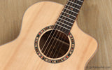 Phoebus PF-700JF Solid Top Jumbo Folk Acoustic Guitar - GuitarPusher