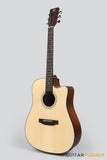 Phoebus PG-30ce V3 Dreadnought (3rd Gen.) Acoustic-Electric Guitar w/ Gig Bag - GuitarPusher