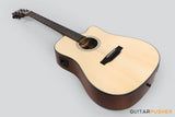 Phoebus PG-30ce V3 Dreadnought (3rd Gen.) Acoustic-Electric Guitar w/ Gig Bag - GuitarPusher