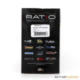 Graphtech Ratio 4-String 4-in-Line Open Back Classic Clover Leaf Bass Machine Heads PRB-4401-C0
