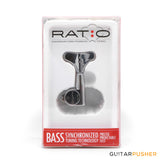 Graphtech Ratio 5-String 3+2 Y-Style Bass Machine Heads PRB-5320-B0 PRB-5320-C0