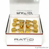 Graphtech Ratio Acoustic 3+3 Contemporary 2 Pin - Gold PRN-2411-GO