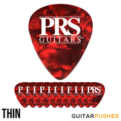 PRS Red Tortoise Celluloid Picks (12 pcs.)