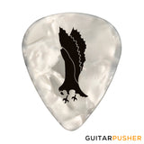 PRS White Celluloid Pearloid Picks (12 pcs.)