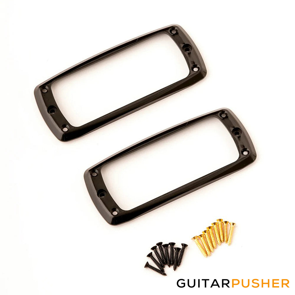 PRS Guitars Humbucker Pickup Ring Set (Paul's Guitar. Black) Set of 2 ...