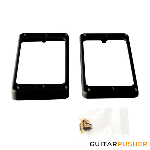 PRS Guitars Humbucker Pickup Ring Set (Stoptail Models, Black) Set of 2