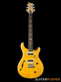 PRS Guitars SE Custom 22 Semi-Hollow Electric Guitar (Santana Yellow)