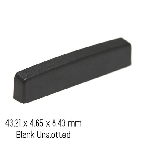 Graphtech Black TUSQ XL 3/16" Blank Nut PT-3000-00 - GuitarPusher