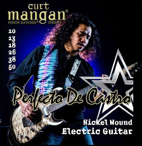 Curt Mangan Perf DeCastro CUSTOM String Set (10 13 18 26 38 50) - GuitarPusher