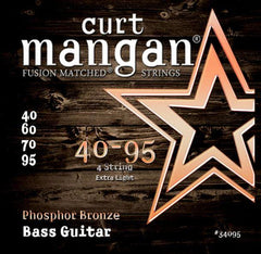 Curt Mangan Phosphor Bronze Acoustic Bass Guitar String Set - GuitarPusher