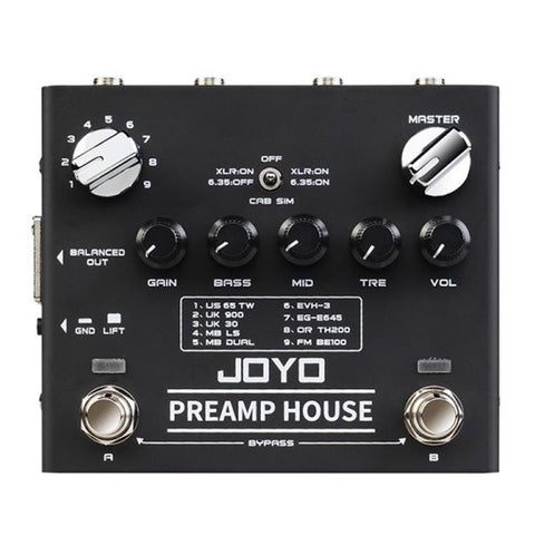 Joyo R-15 Preamp House (Preamp Simulator) - GuitarPusher