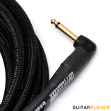 Rattlesnake Standard Instrument Cable - Straight to R/A Nickel Plugs