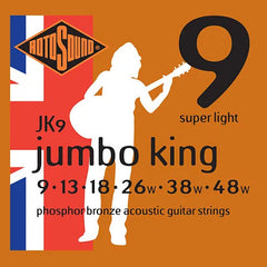 Rotosound JK Jumbo King Phosphor Bronze Acoustic Guitar String Set