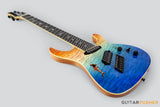 Ormsby Run 7 SX GTR "Shark" 7-String Multiscale Electric Guitar - Ocean Dream