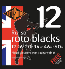 Rotosound Custom Gauge Nickel Electric Guitar String Set - GuitarPusher