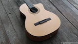 La Mancha Rubinito CM-CWE Cutaway Solid Top Classical-Electric Guitar