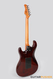 Sire S7FM Alder S Style w/ Flamed Maple Top Electric Guitar - Transblack