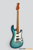Sire S7FM Alder S Style w/ Flamed Maple Top Electric Guitar - Transblue