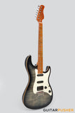Sire S7FM Alder S Style w/ Flamed Maple Top Electric Guitar - Transblack