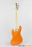 Semitone Custom JB-Style 4-String Bass Alder Body Maple Fingerboard - Yellow