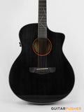 Sevillana 2101 All-Solid Acoustic-Electric Guitar - Black