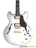 Sire H7 Maple Hollowbody Electric Guitar -  White (2023)