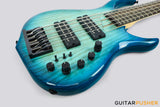 Sire M7 Alder 5-String Bass (2nd gen) with Premium Gig Bag - Transblue Satin