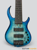 Sire M7 Alder 6-String Bass with Premium Gig Bag - Transblue