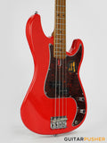 Sire P5 Alder 4-String Bass Guitar with Premium Gig Bag - Dark Red
