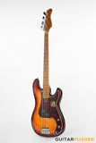 Sire P5 Alder 4-String Bass Guitar with Premium Gig Bag - Tobacco Sunburst