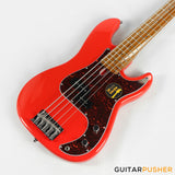 Sire P5 Alder 5-String Bass Guitar with Premium Gig Bag - Dark Red