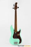 Sire P5 Alder 5-String Bass Guitar with Premium Gig Bag - Mild Green (2023)